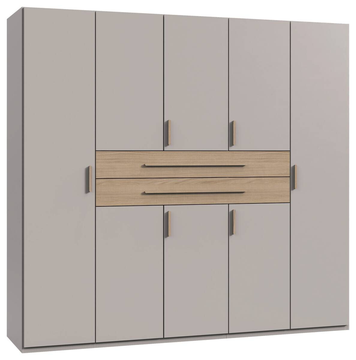 Kleiderschrank Digit Kaschmir B/H/T: ca. 225x208x65 cm