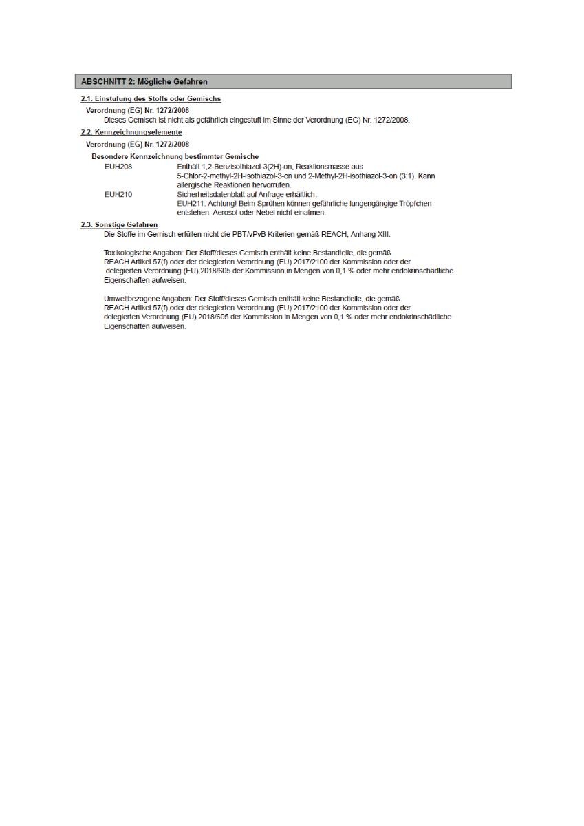 POCOline Acryl Fensterlack weiß seidenmatt ca. 0,25 l