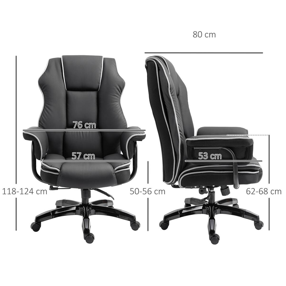 Drehstuhl 921-349 schwarz
