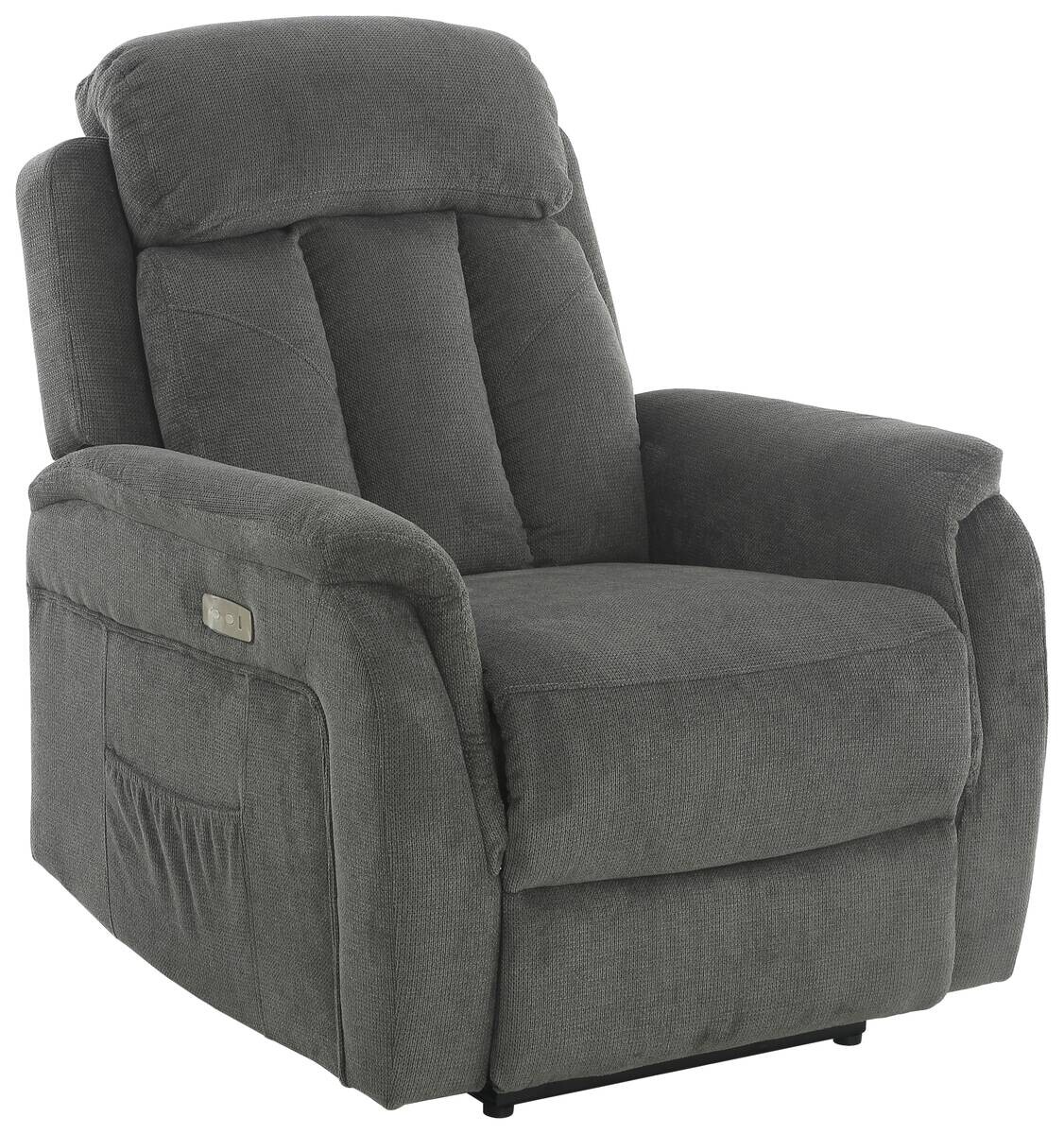 Sessel FM-3216-1P grau Microfaser B/H/T: ca. 85x100x95 cm