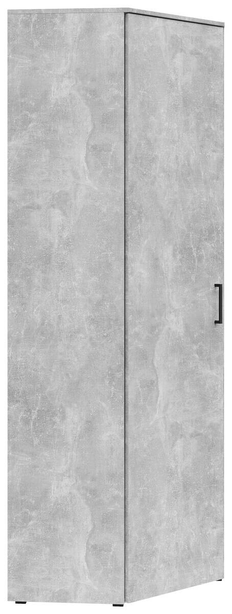 Schrank Multi-Stauraum Typ 43 Beton Optik B/H/T: ca. 101x195x79 cm