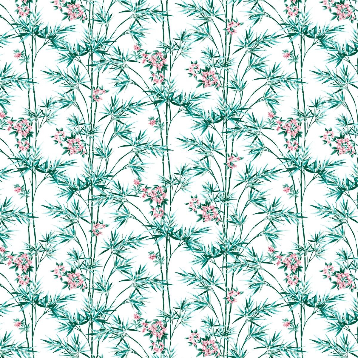 UGEPA Vliestapete Bambus weiß grün B/L: ca. 53x1005 cm