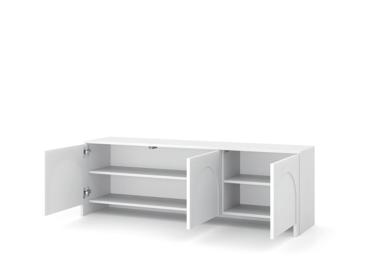 TV-Lowboard ARCO weiß matt B/H/T: ca. 150x49x35 cm