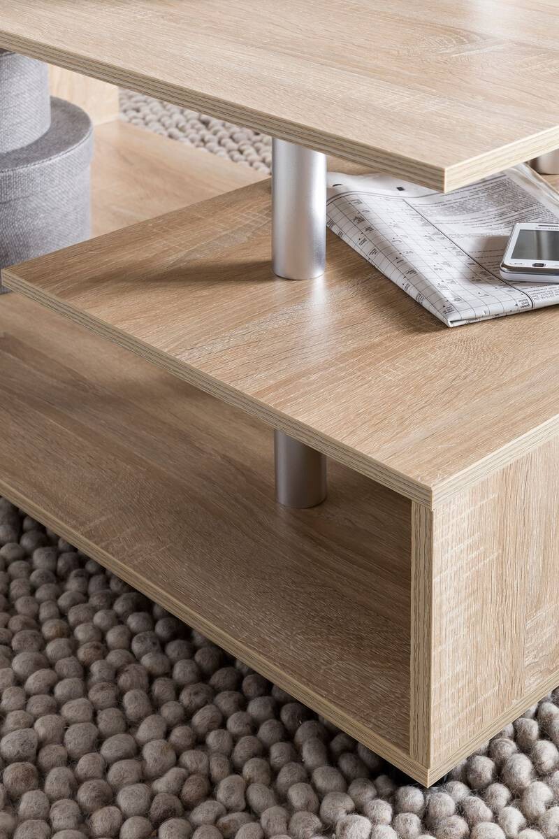Couchtisch braun B/H/T: ca. 105x48x60 cm