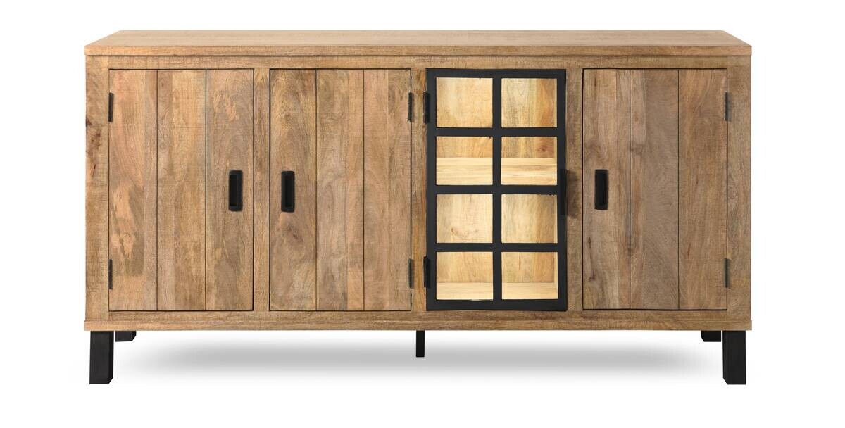 Sideboard Kali latte Mango B/H/T: ca. 145x90x40 cm