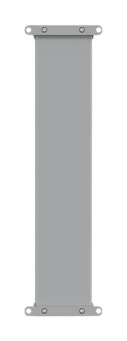 vidaXL Seitenmarkise grau B/H/T/L: ca. 300x60x300x300 cm
