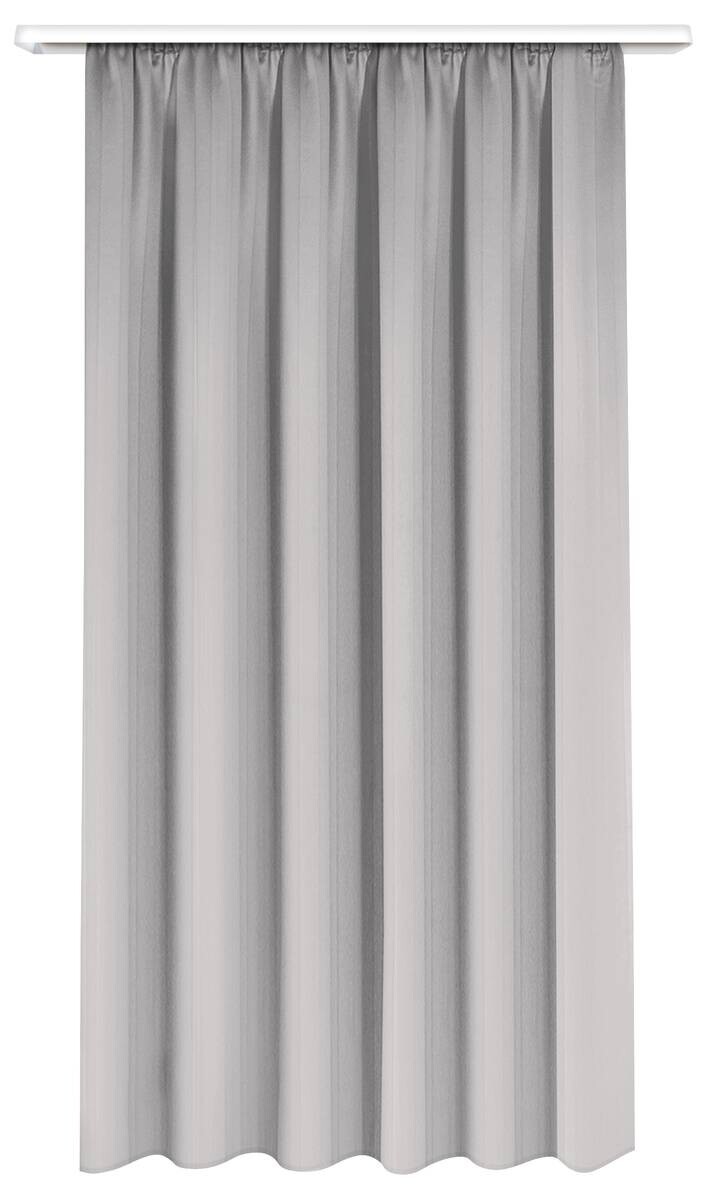 POCOline Verdunklungsvorhang Luna silber B/L: ca. 135x175 cm