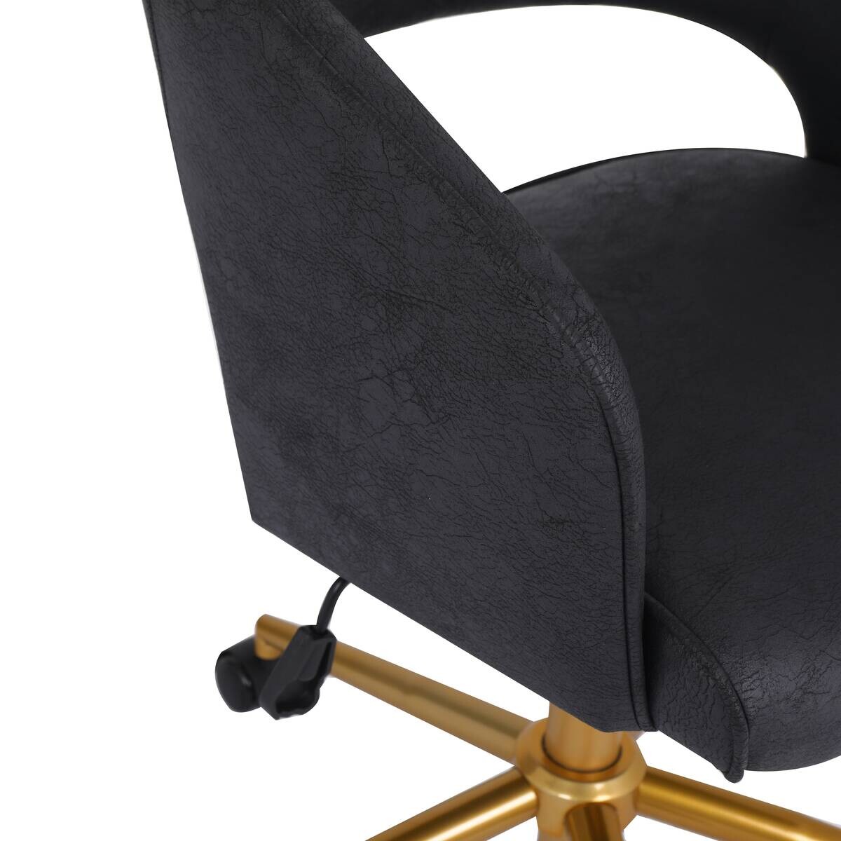 Drehstuhl Andy schwarz Microfaser