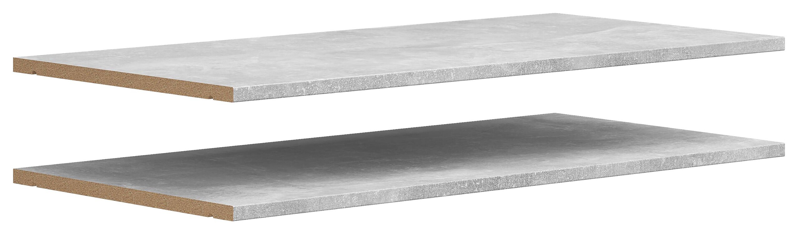 Einlegeböden-Set Multi-Stauraum Typ 46 Beton Optik B/H/T: ca. 77x1,5x36 cm
