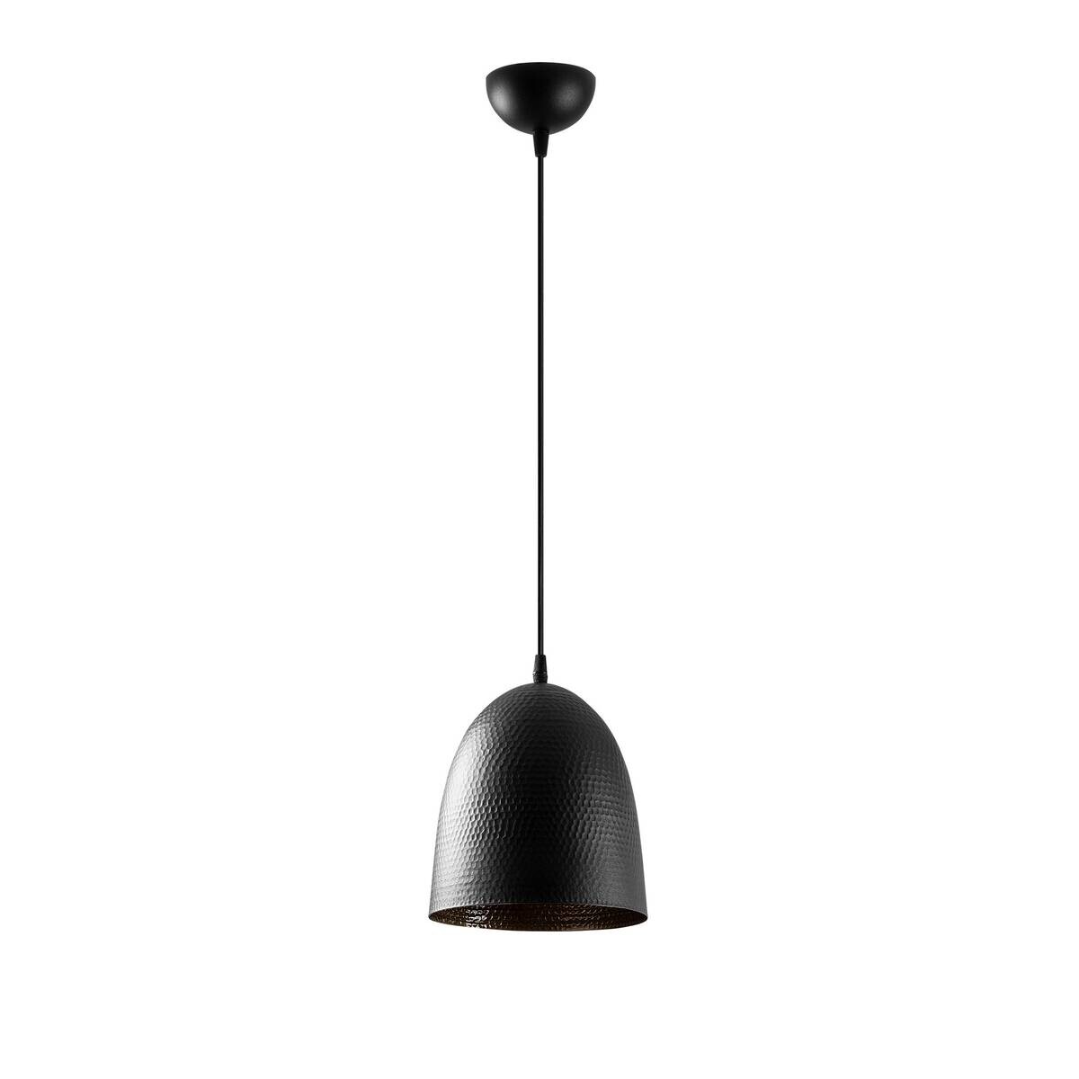 Opviq Pendelleuchte schwarz B/H/T: ca. 20x125x20 cm E27 1 Brennstellen