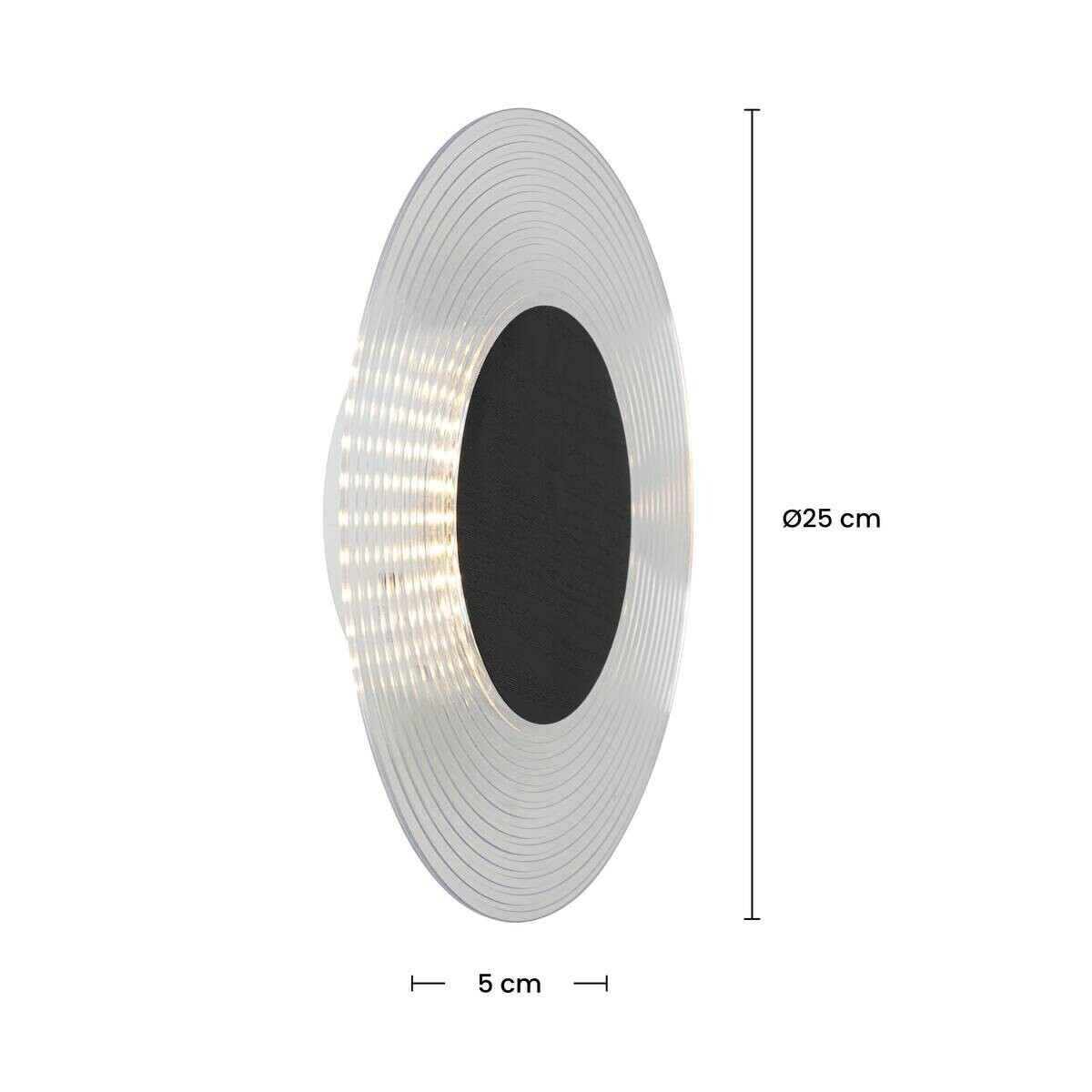 Nolo Akku-LED-Wandleuchte Dot H/D: ca. 6x25 cm