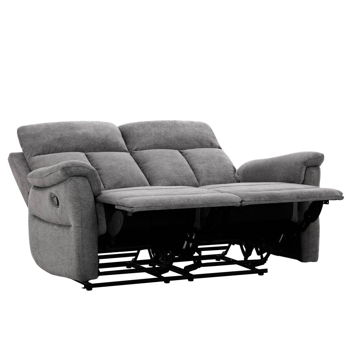Sofa grau Polyester B/H/T: ca. 146x102x94 cm