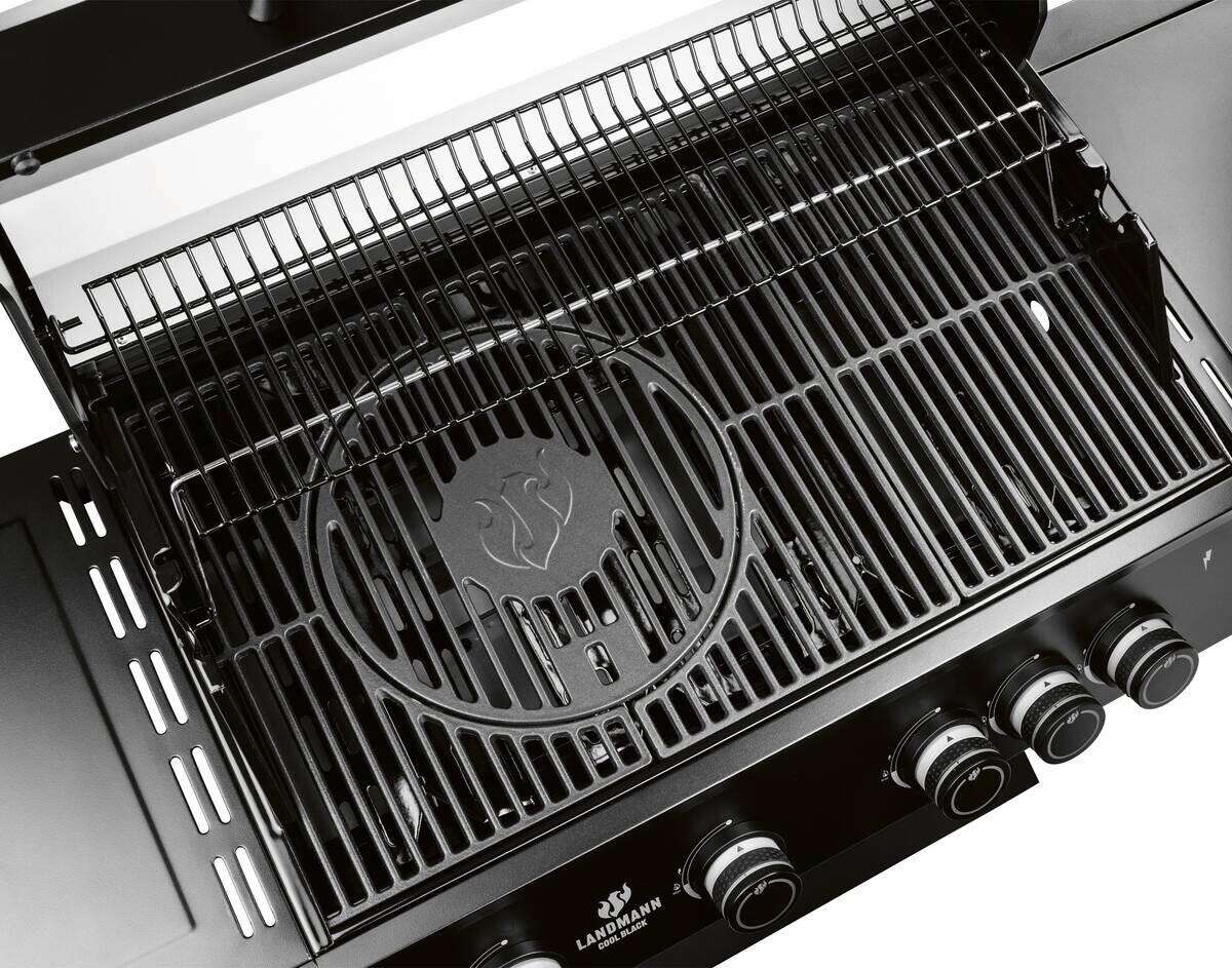 Landmann Gasgrill Cool Black 4.1 Classic Stahl B/H/L: ca. 121x54x145 cm
