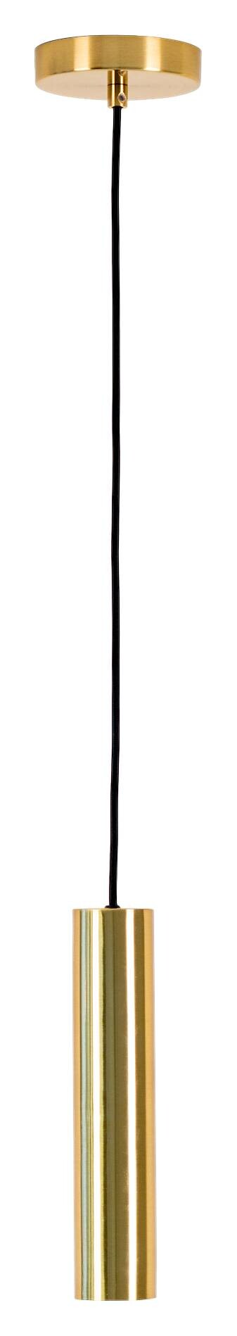 Pendelleuchte Paris schwarz Stahl B/H/L: ca. 6x28x6 cm GU10 1 Brennstellen