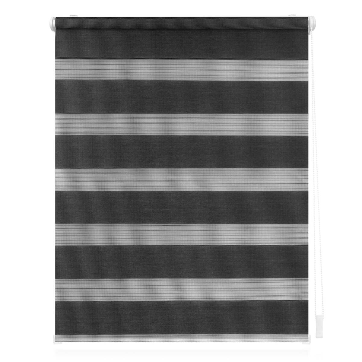 LICHTBLICK Doppelrollo Duo anthrazit B/L: ca. 70x150 cm