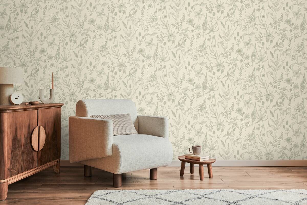 A.S.Creation Vliestapete weiß B/H/D: ca. 53x1005x9,3 cm