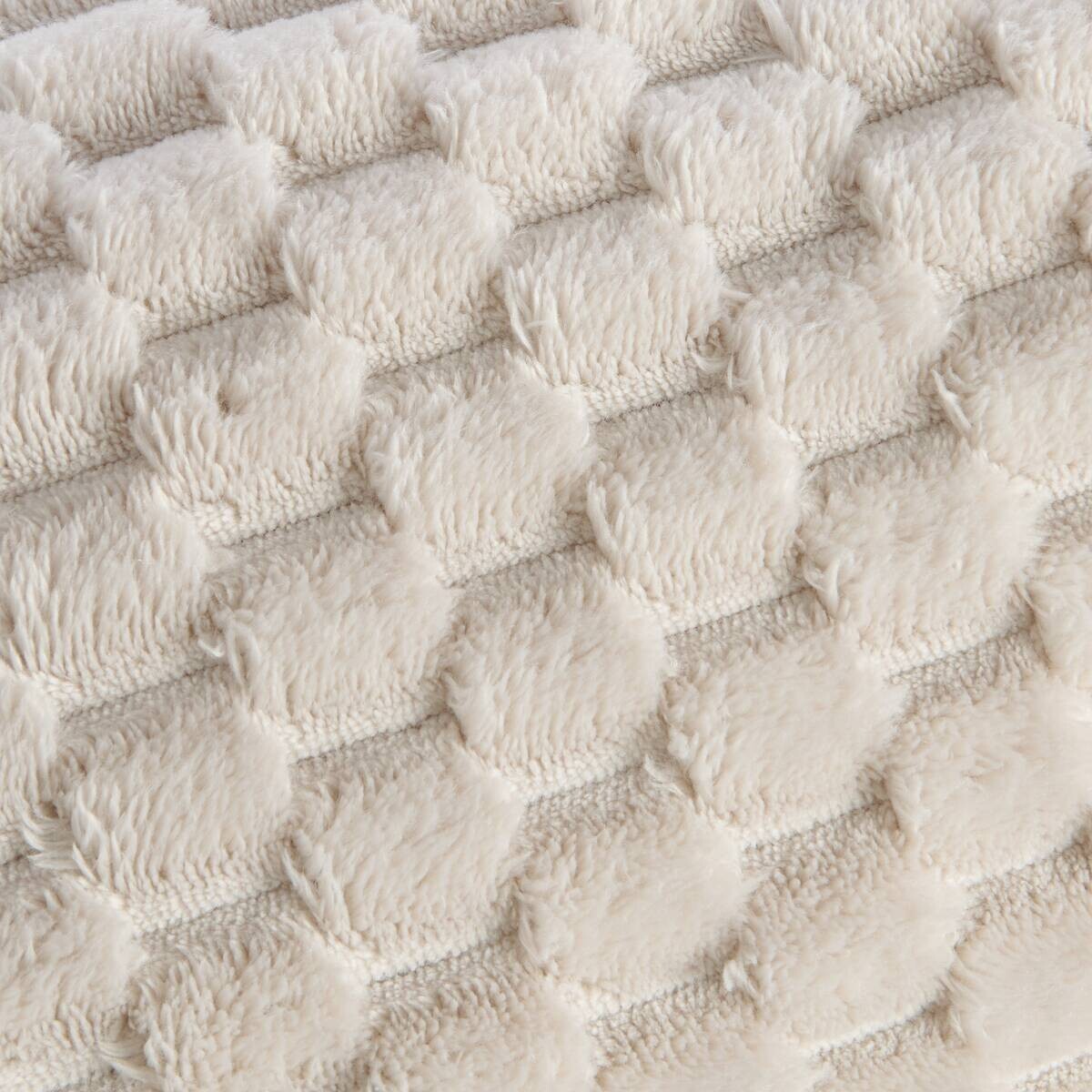 POCOline Nackenrolle Wabe beige 100% Polyester L/D: ca. 70x22 cm