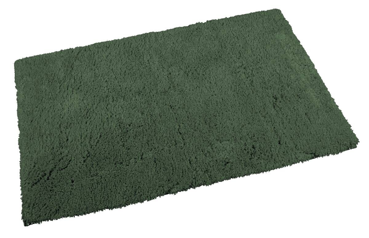 Badematte grün Vorderseite: 100% Polyester Rückseite: 100% Thermoplastische Elastomere B/L: ca. 70x120 cm
