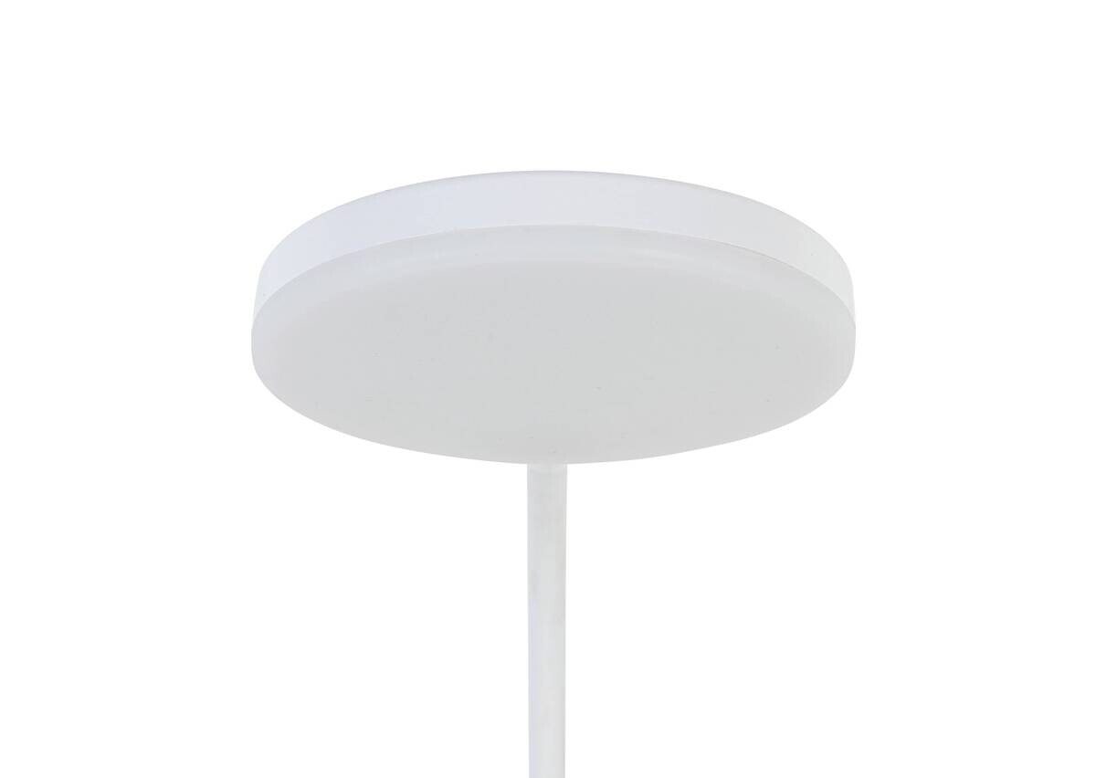 Nolo Tischleuchte Elena weiß Kunststoff B/H/L: ca. 8,5x47x18 cm