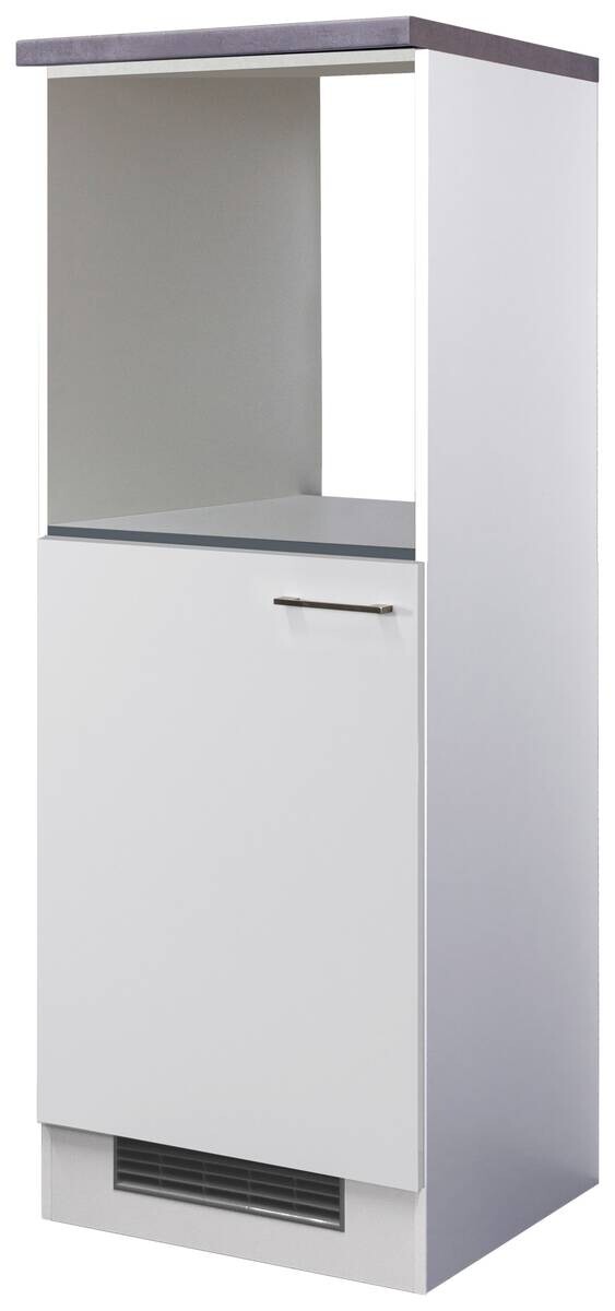 Kühlumbauschrank Vita weiß matt B/H/T: ca. 60x169,5x60 cm
