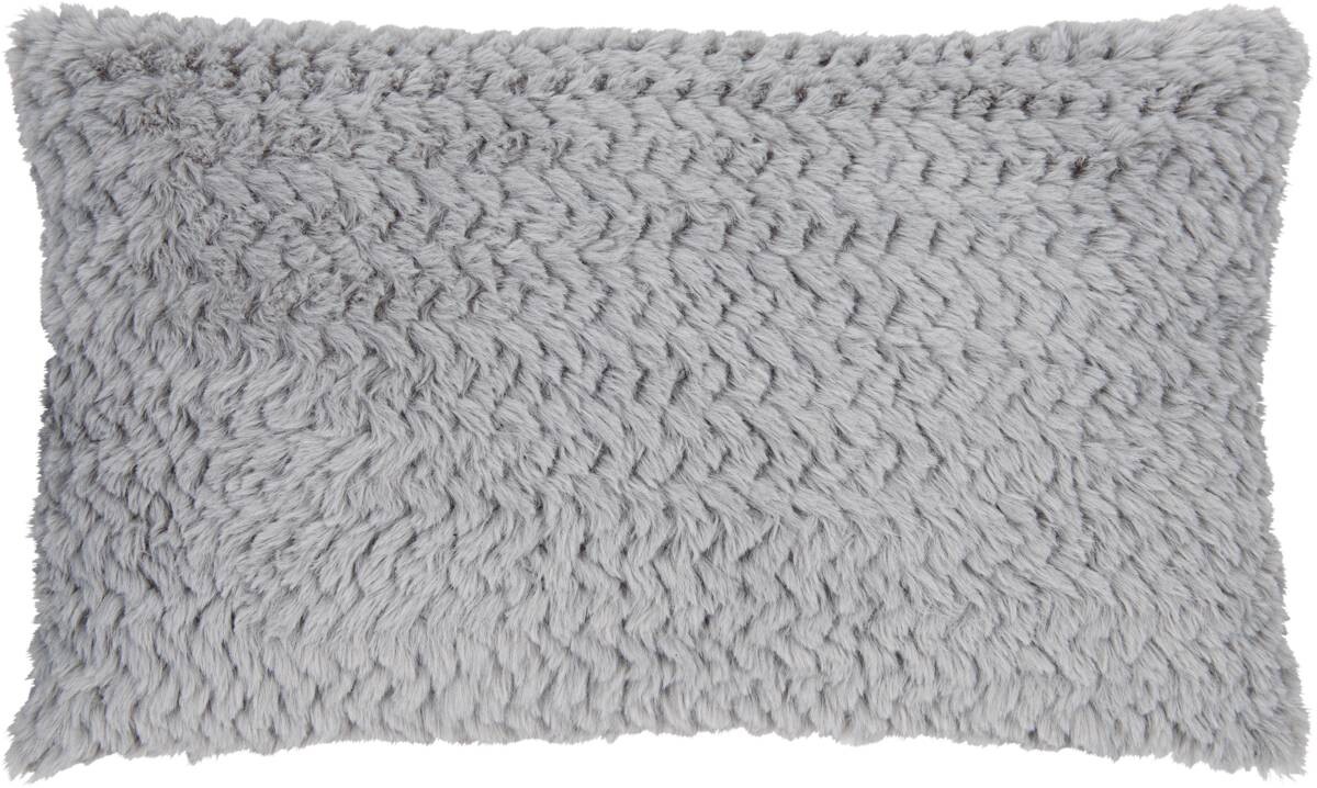 Dekokissen silber 100% Polyester B/L: ca. 30x50 cm