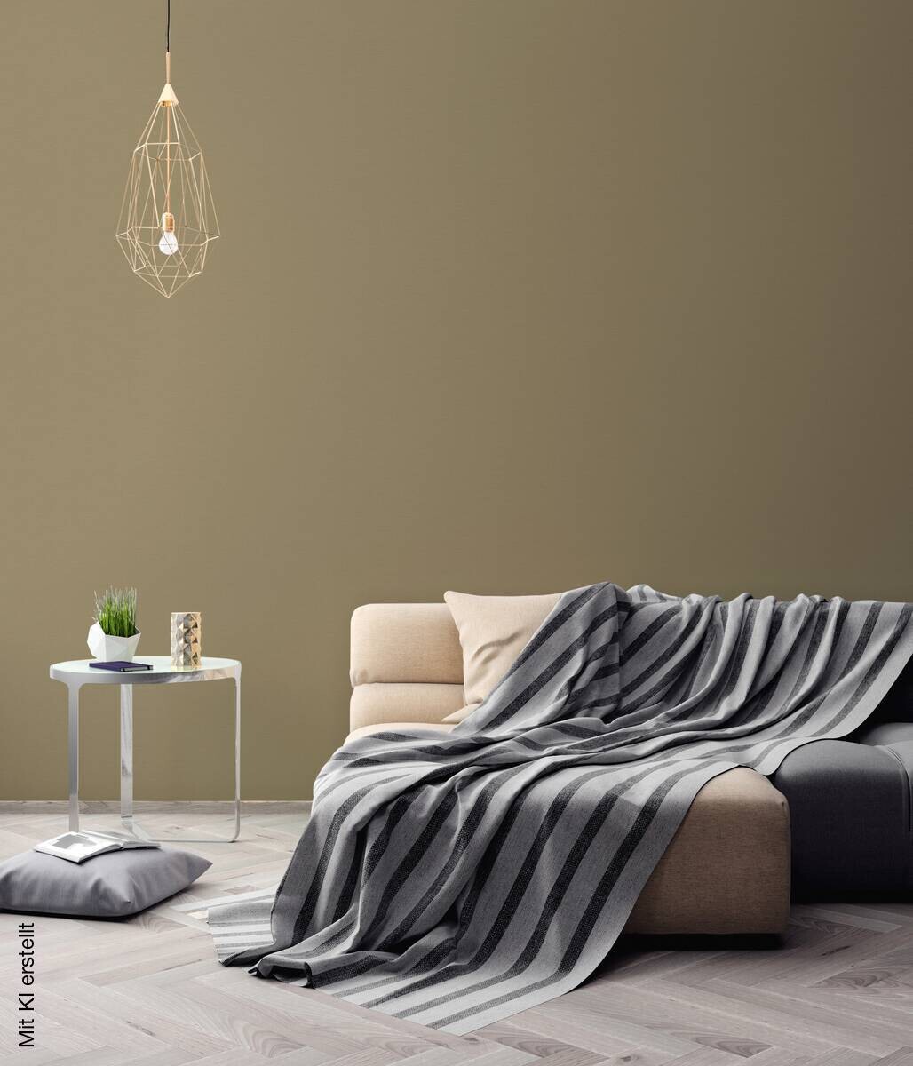 A.S.Creation Vliestapete khaki B/H/D: ca. 53x1005x8,3 cm