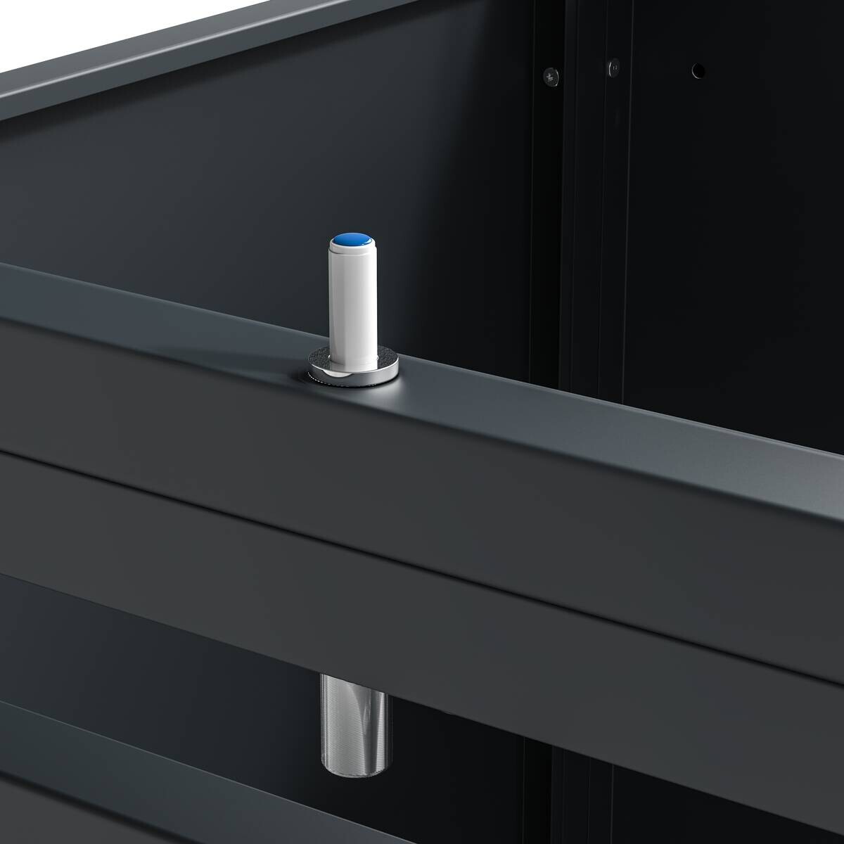 Westmann Mülltonnenbox Lacina braun B/H/L: ca. 264x116x80 cm