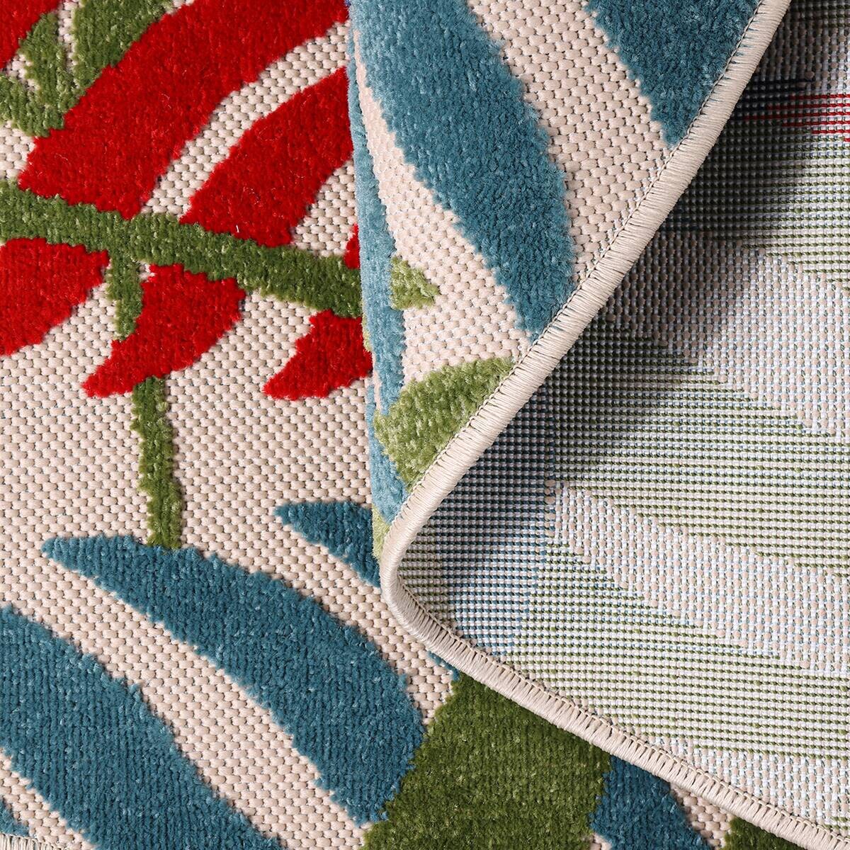 Sanat Outdoorteppich FLORAL bunt D: ca. 120 cm