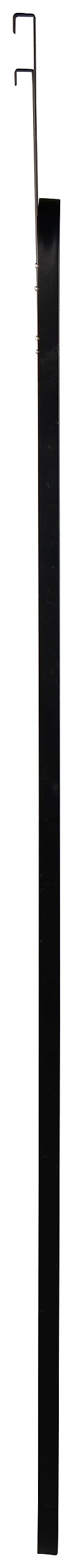 Türhängespiegel Beate schwarz Metall B/H: ca. 32x123 cm