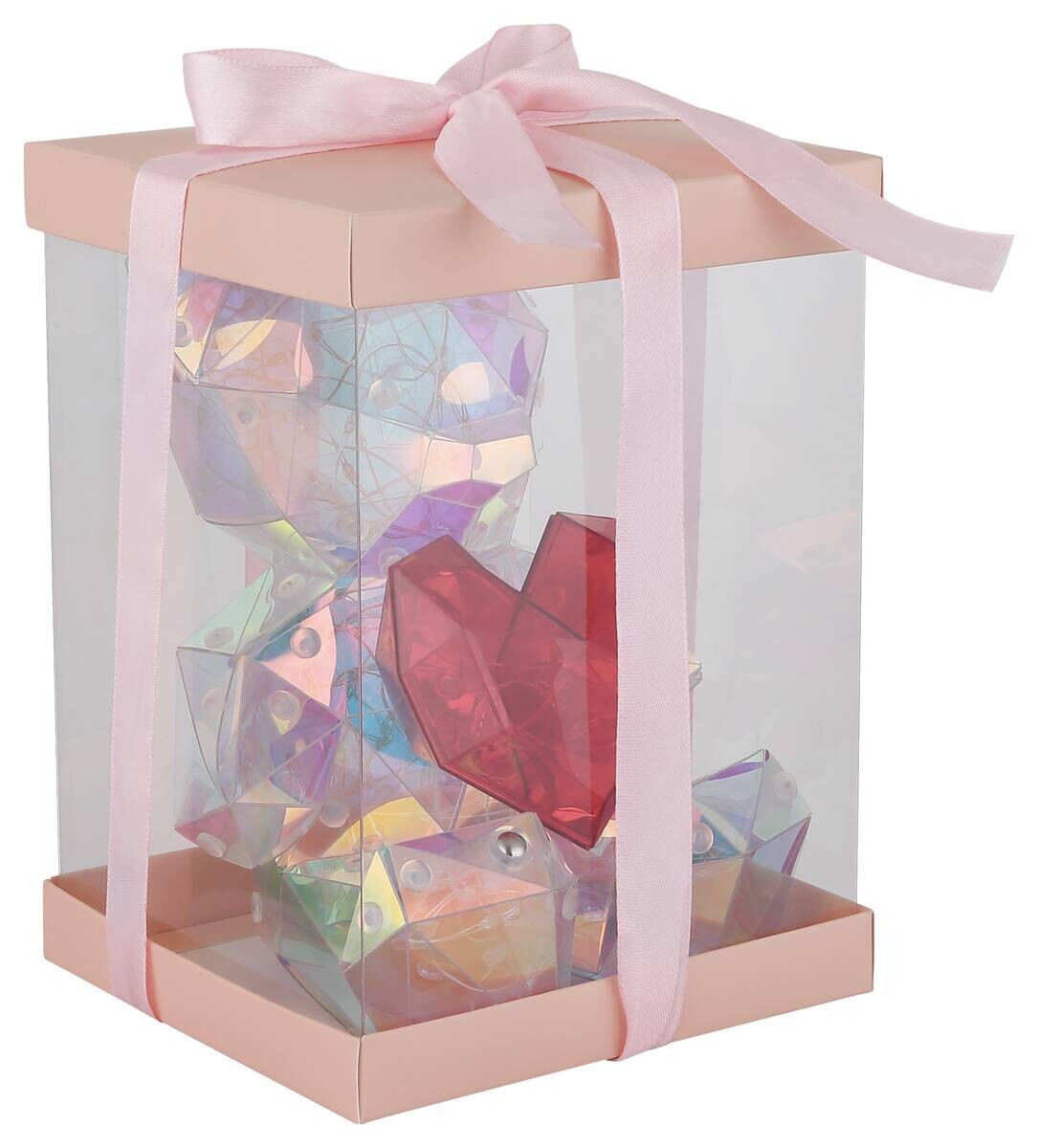 Globo LED-Dekoleuchte transparent B/H/L: ca. 13x17x14 cm