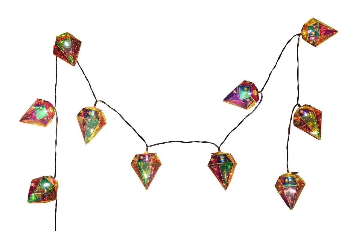 Nolo LED-Lichterkette String transparent B/H/T: ca. 165x5x4 cm