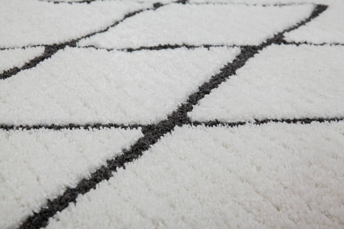 360Living Teppich Agadir schwarz B/L: ca. 160x230 cm