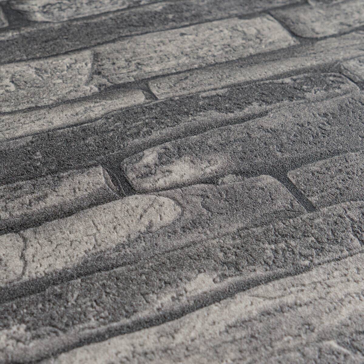 A.S.Creation Vliestapete schwarz B/H/D: ca. 53x1005x9 cm