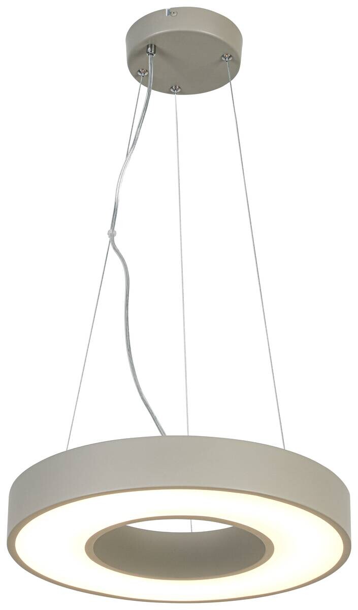 Nolo LED-Pendelleuchte Rayan sand Metall H/D: ca. 120x40 cm