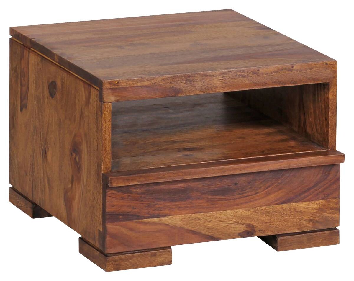 Nachtkonsole braun B/H/T: ca. 40x30x40 cm