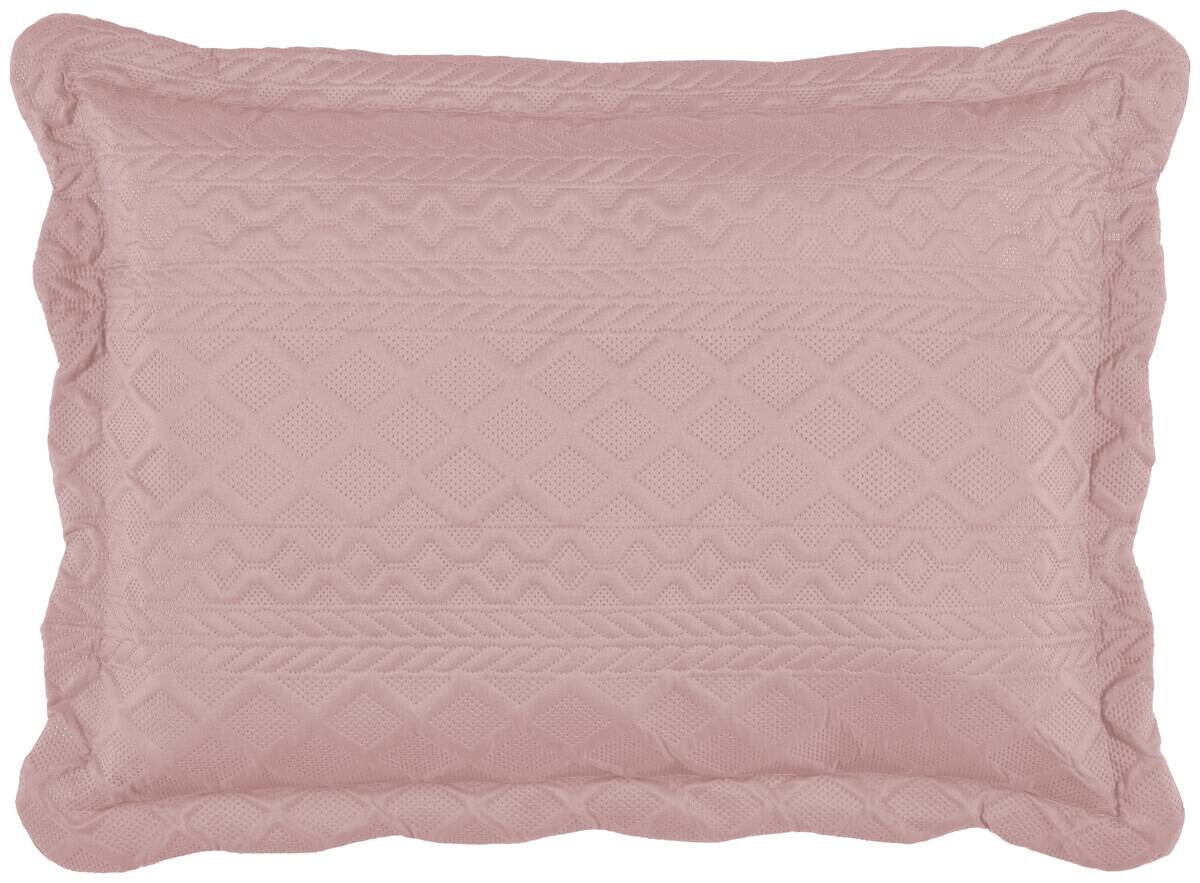 Dekokissen rosé 100% Polyester B/L: ca. 70x50 cm