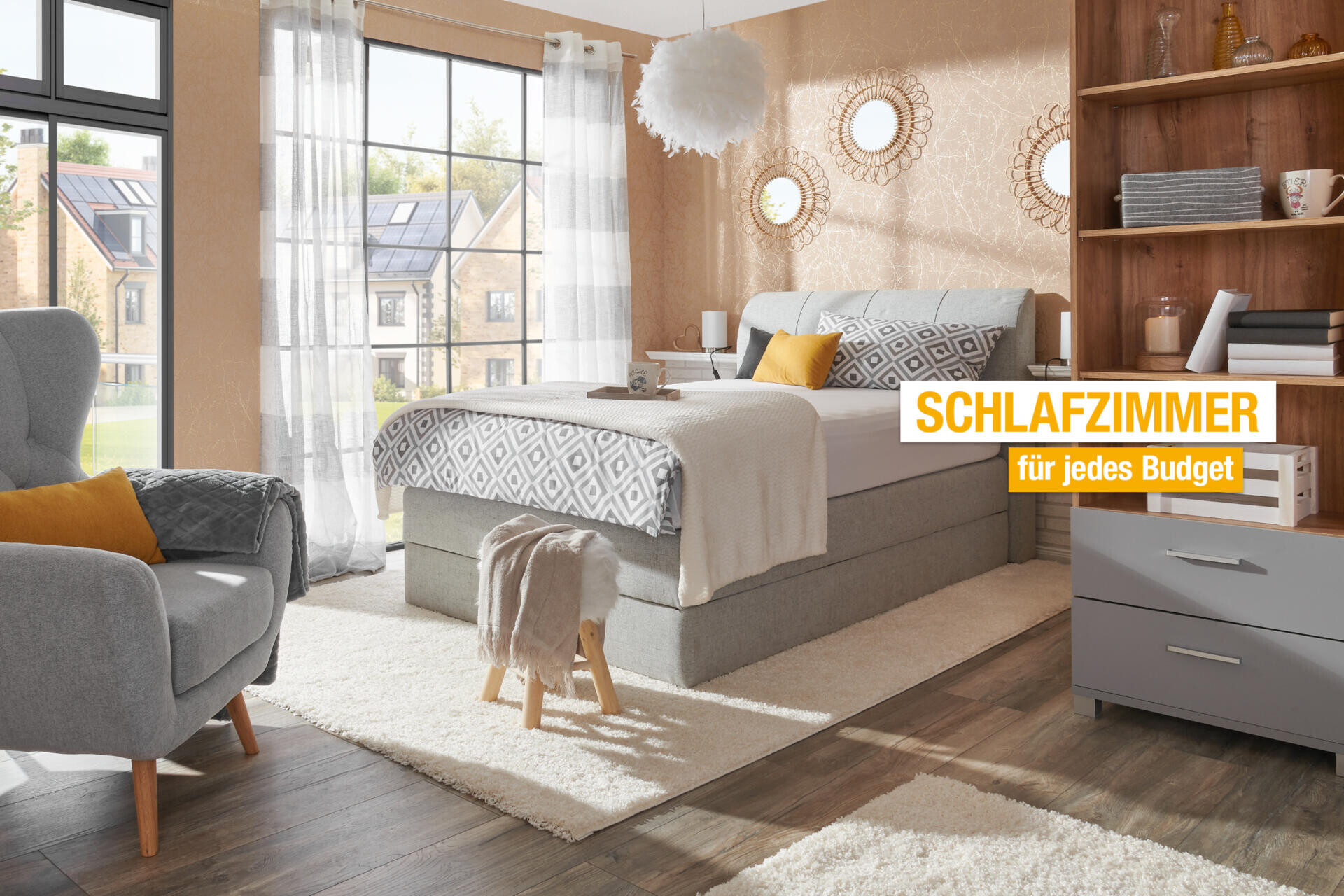 Schlafzimmer für jedes Budget