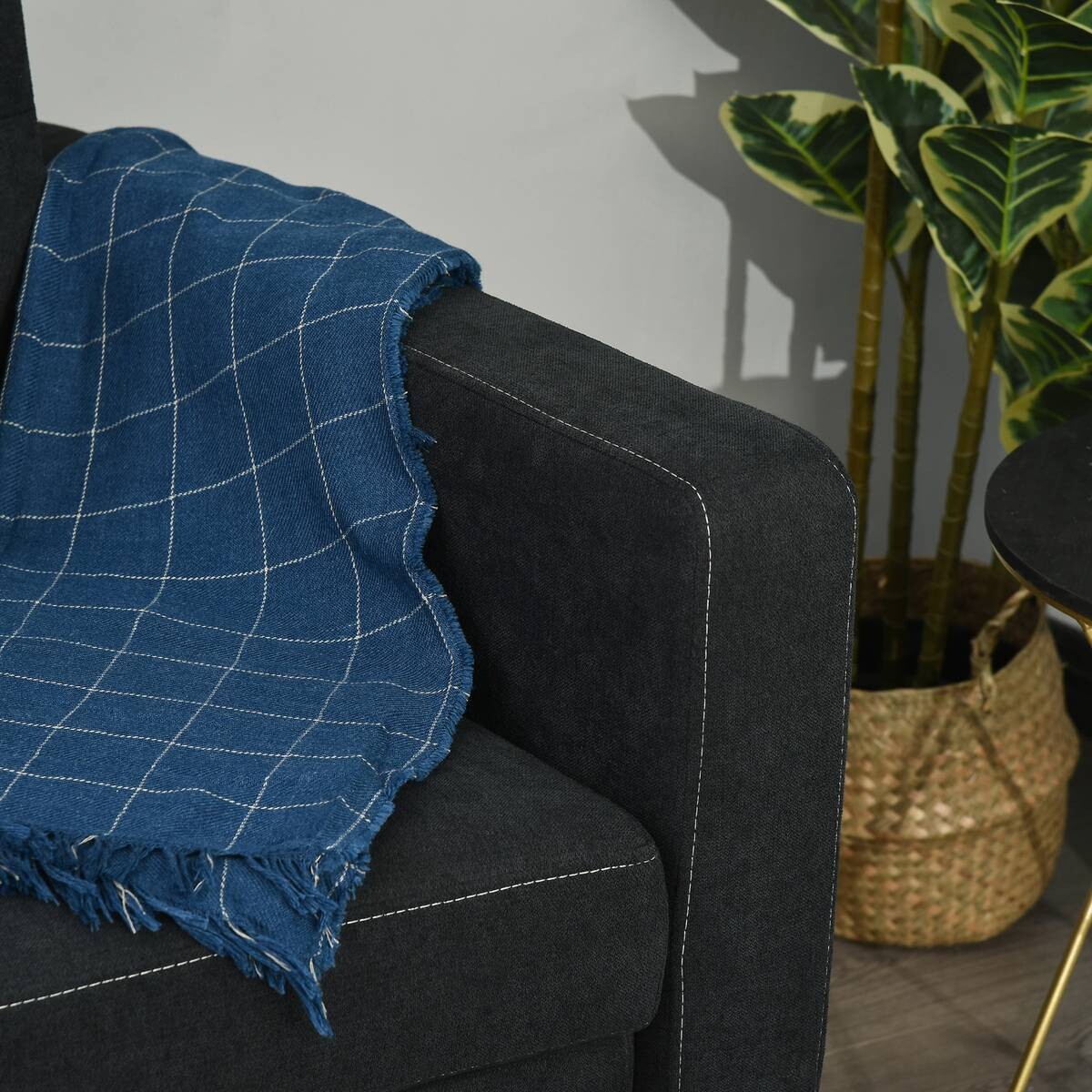 HOMCOM Schlafsofa 833-834 schwarz B/H/T: ca. 148x89x82 cm