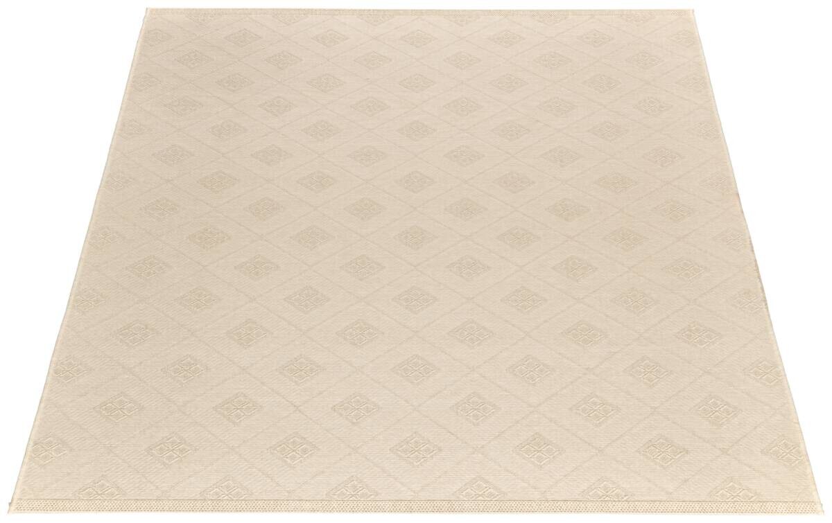 Flachwebteppich Jersey Home creme B/L: ca. 190x290 cm