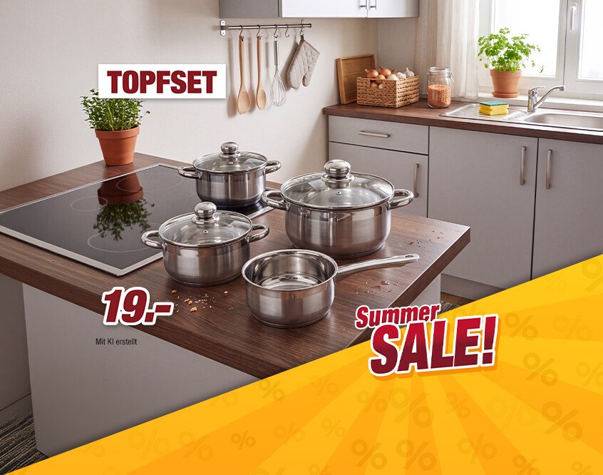 Unsere Werbe Highlights - Topfset