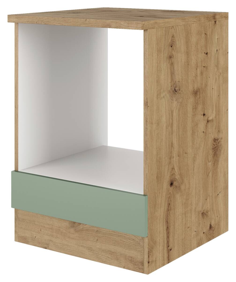 Flex-Well Herdumbauschrank Cara grün B/H/T: ca. 60x85x60 cm