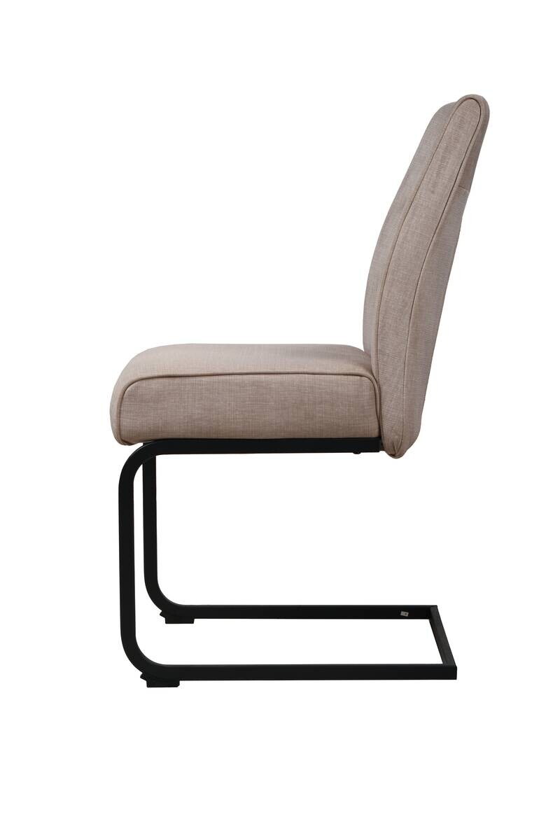 Schwingstuhl Canberra Cappuccino Samtoptik B/H/T: ca. 63x92x49 cm
