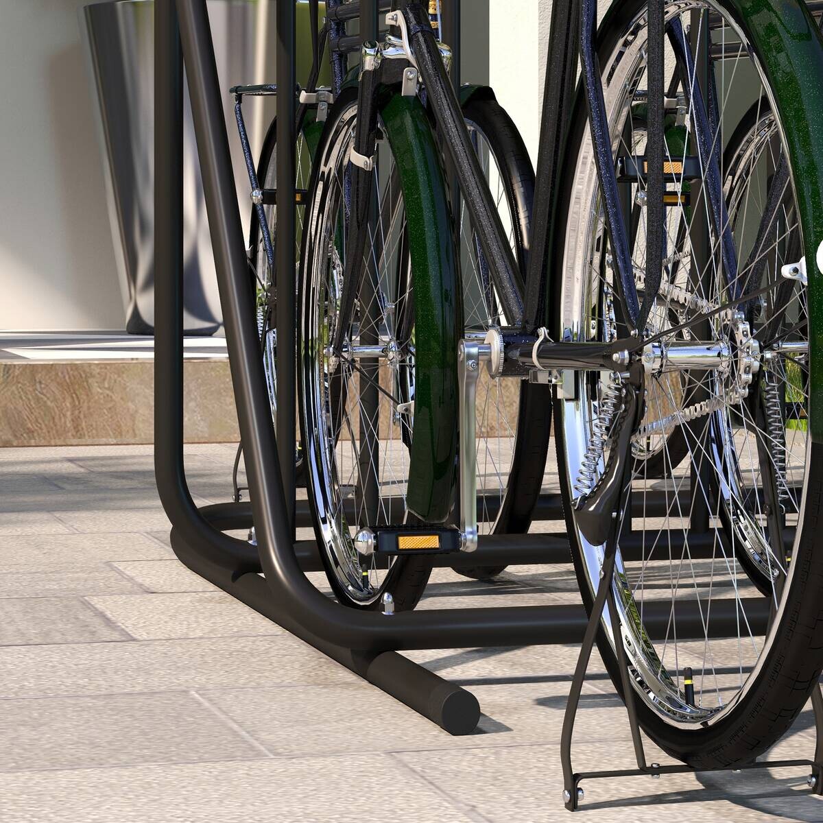 DURHAND Fahrrad-Zubehör schwarz schwarz B/H/L: ca. 92x102x130 cm