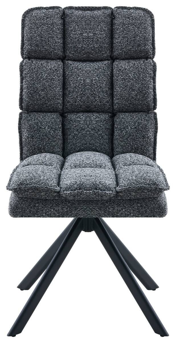 Stuhl Stacy grau B/H/T: ca. 48x94x65,5 cm