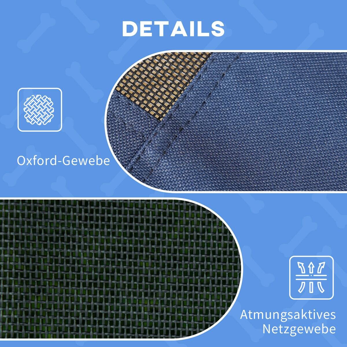 PawHut Hunde-Zubehör schwarz Polyester B/H/L: ca. 76x92x90 cm