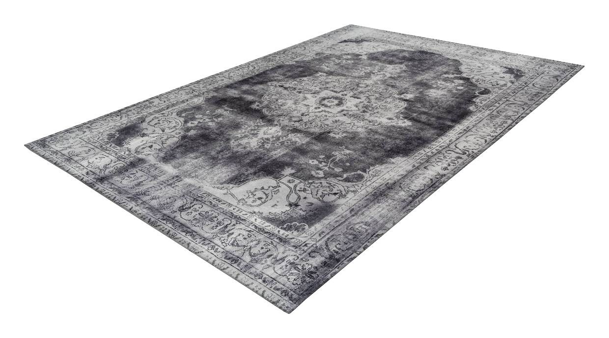 360Living Teppich Vintage hellgrau B/L: ca. 140x200 cm