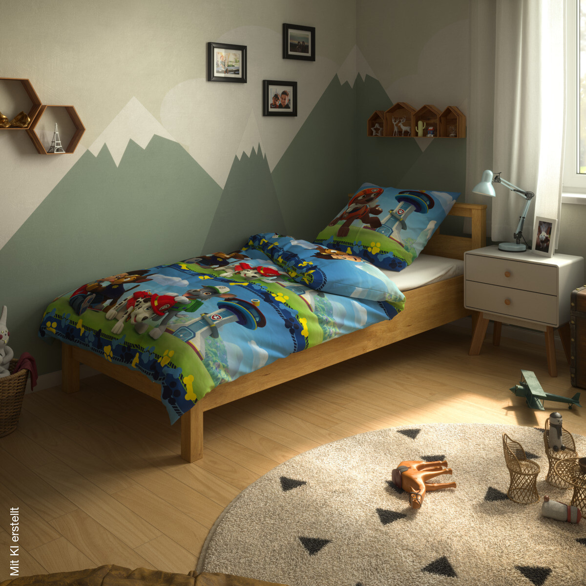 Microfaser Bettwäsche Paw Patrol