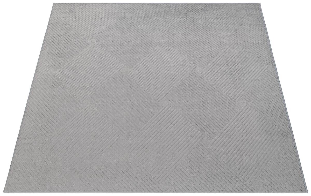 Fellimitat Monaco grau B/L: ca. 80x150 cm