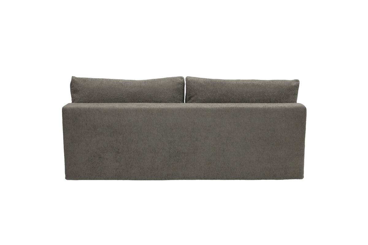 Schlafsofa dunkelgrau Polyester B/H/T: ca. 210x72x105 cm