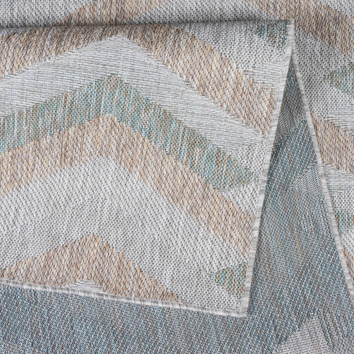 Sanat Outdoorteppich MELISSA grau B/L: ca. 240x330 cm